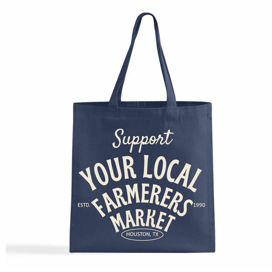 "Local Farmers Market" tote bag