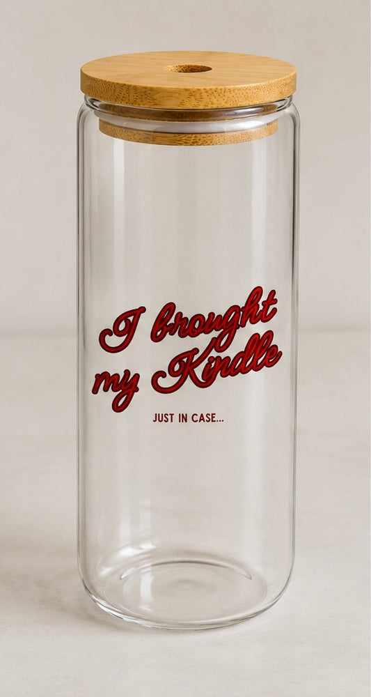 "Kindle" tumbler