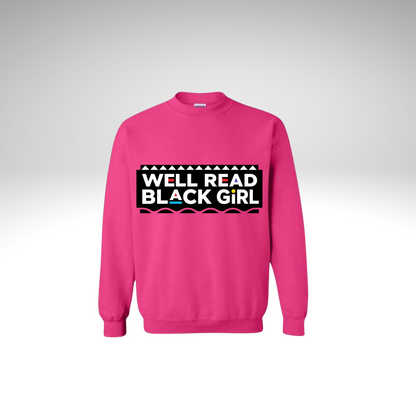 "Well Read Black Girl" Crew Neck Sweatshirt