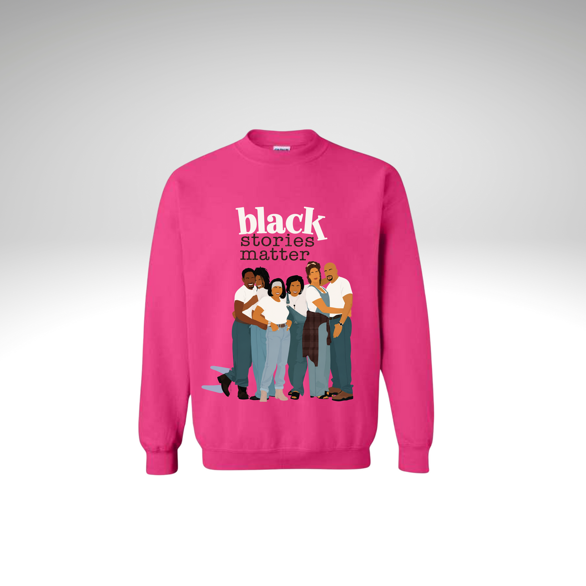 "Black Stories Matter" Crew Neck Sweatshirt