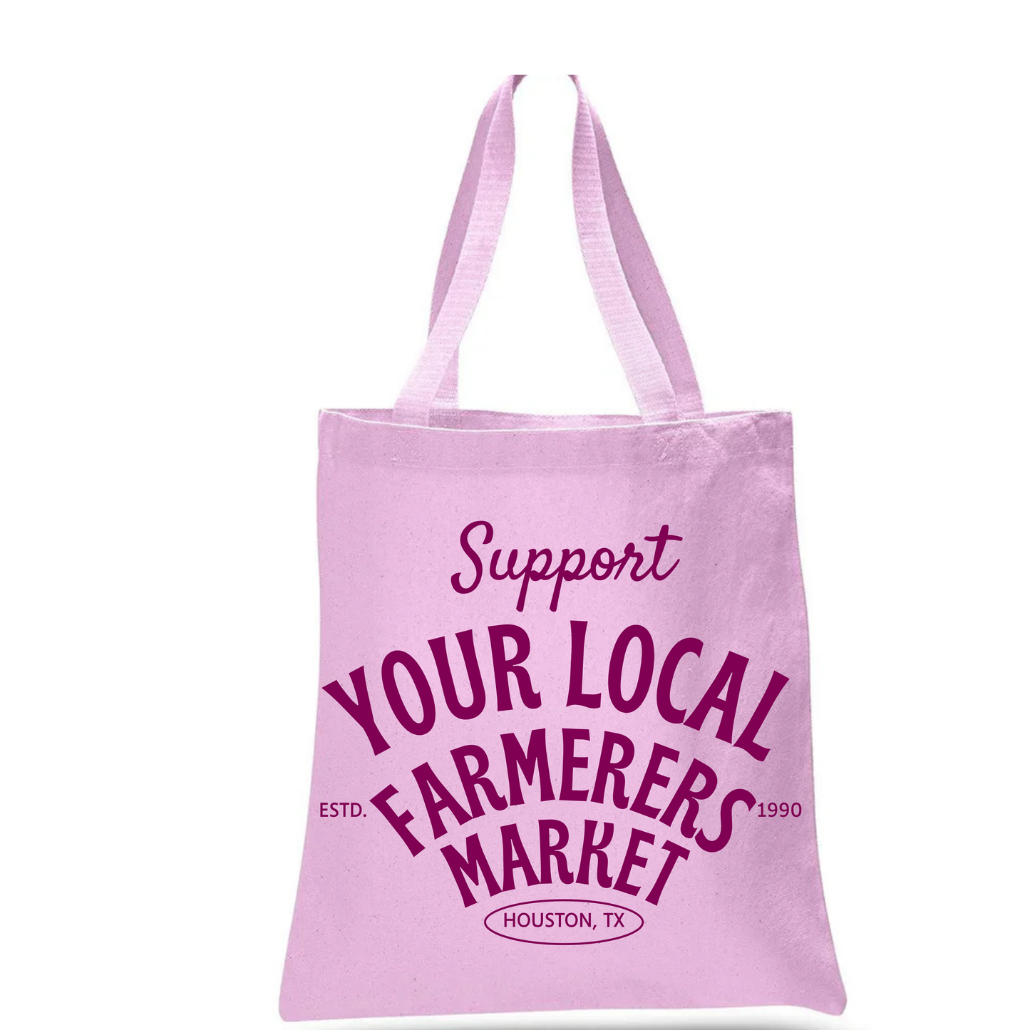 "Local Farmers Market" tote bag