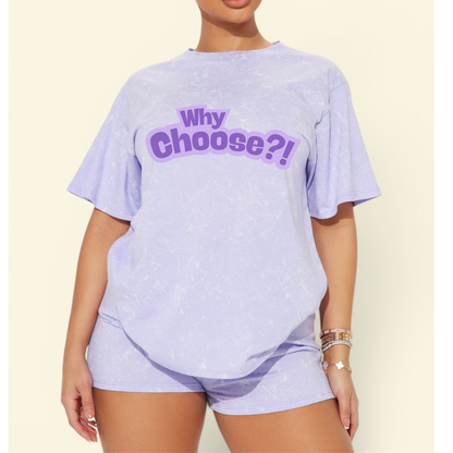 "Why Choose" short set