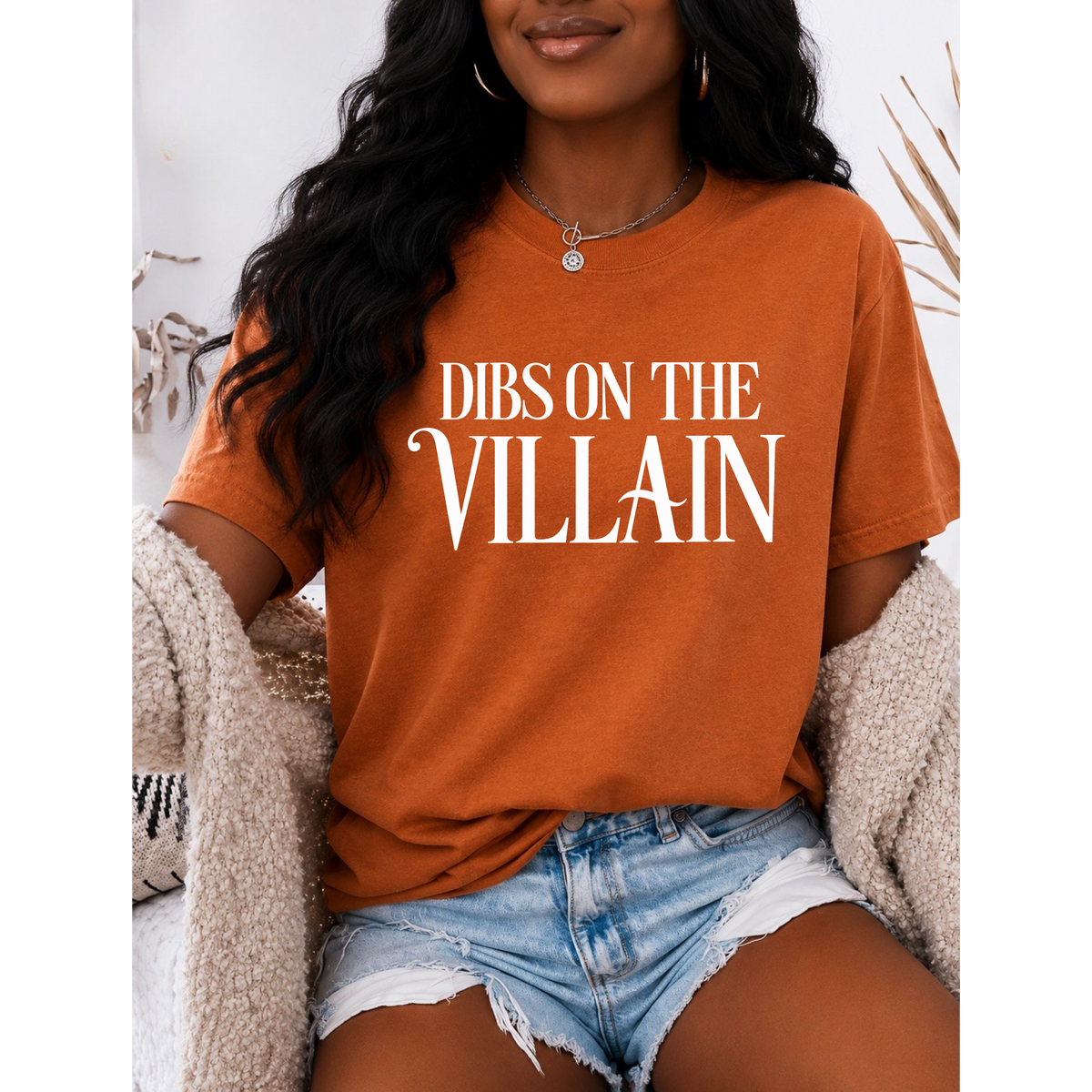 "Dibs on the Villain" T-Shirt