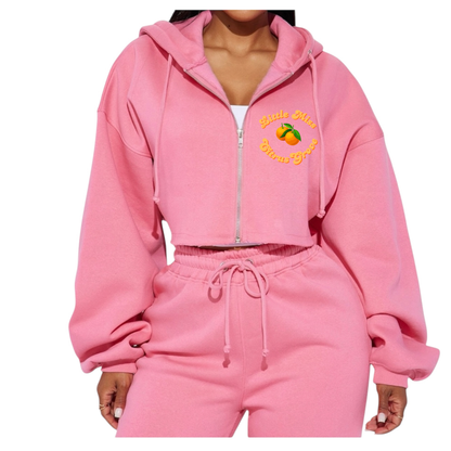 “Citrus Grove” Fleece Pant Set