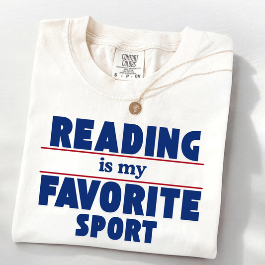 "Reading is my Sport" T-shirt
