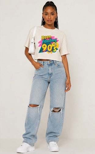 "90's Kinda Girl" Crop
