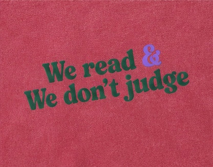 “We Don’t Judge” Short Sleeve Pant Set