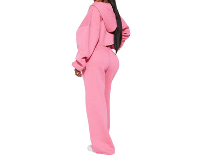 “Citrus Grove” Fleece Pant Set